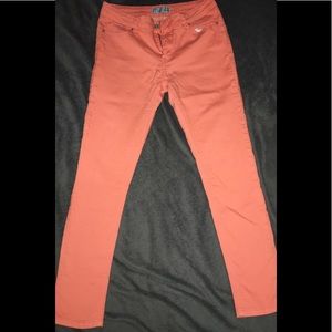 Coral pants